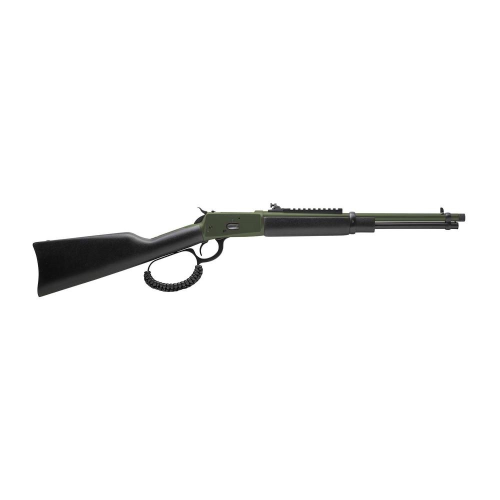 Rossi R92 Lever-Action Rifle, .357 Magnum, 16.5-Inch Threaded Barrel, Green Cerakote