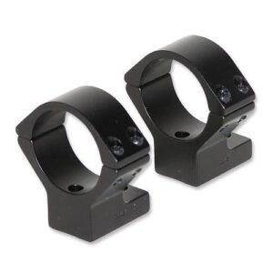 Talley Lightweight Alloy Scope Mounts - Black Anodized - 30mm - Medium Talley Knight MK 85 Tikka T3 & Tikka Master
