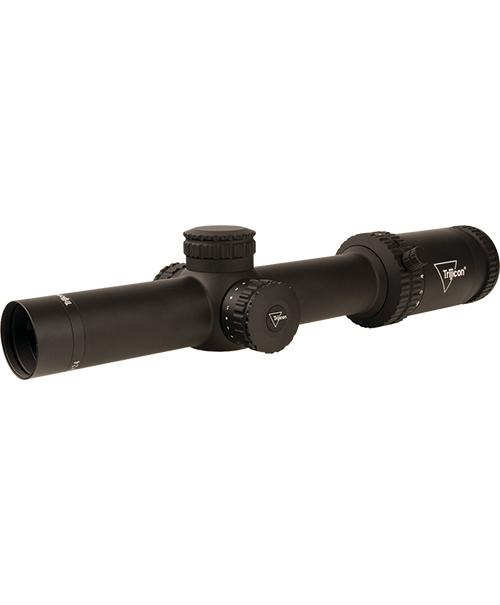 Trijicon Credo HX 1-6x24 (SFP) 30mm Rifle Scope w/Red LED Dot BDC Hunter .223 Low Capped Adjusters