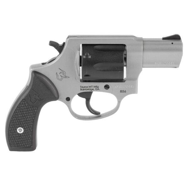 Taurus 856 Revolver, .38 Special, 2-Inch Barrel, Grey/Black, 6-Shot