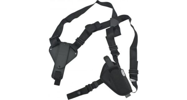 Uncle Mike's Plain Black Nylon Shoulder Holster 8700 AM#0