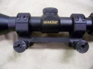 DNZ Freedom Reaper 1-Piece Picatinny Scope Mount - AR15 1" X-High Matte Black