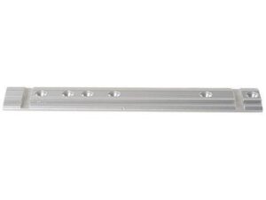Weaver 1-Piece .22 Tip-Off Adapter Scope Base for Ruger -Silver - #TO-9S Fits Detachable Top Mount Scope Rings or Tip-Off Scope Rings