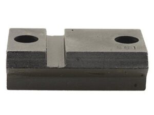 Weaver Grand Slam Steel Top Mount Scope Base - Matte Black - #S61 - Anschutz 1568 REAR