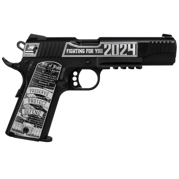 Walther Hammerli Arms Forge H1 Handgun, .22 LR, Custom Engraved, 12-Round