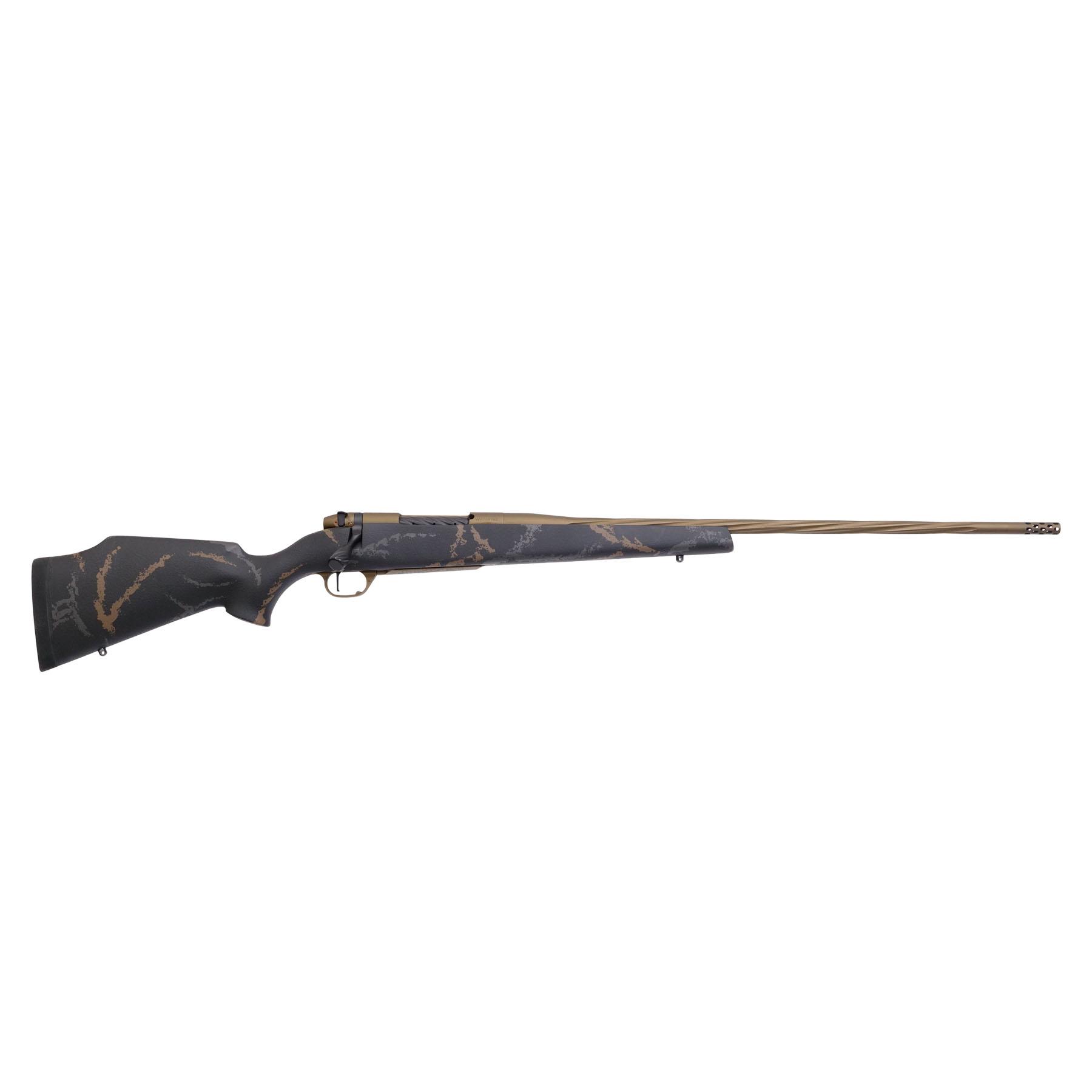Weatherby Mark V Weathermark Limited 6.5 Creedmoor 22-inch Spiral Fluted Black/Gray/Bronze
