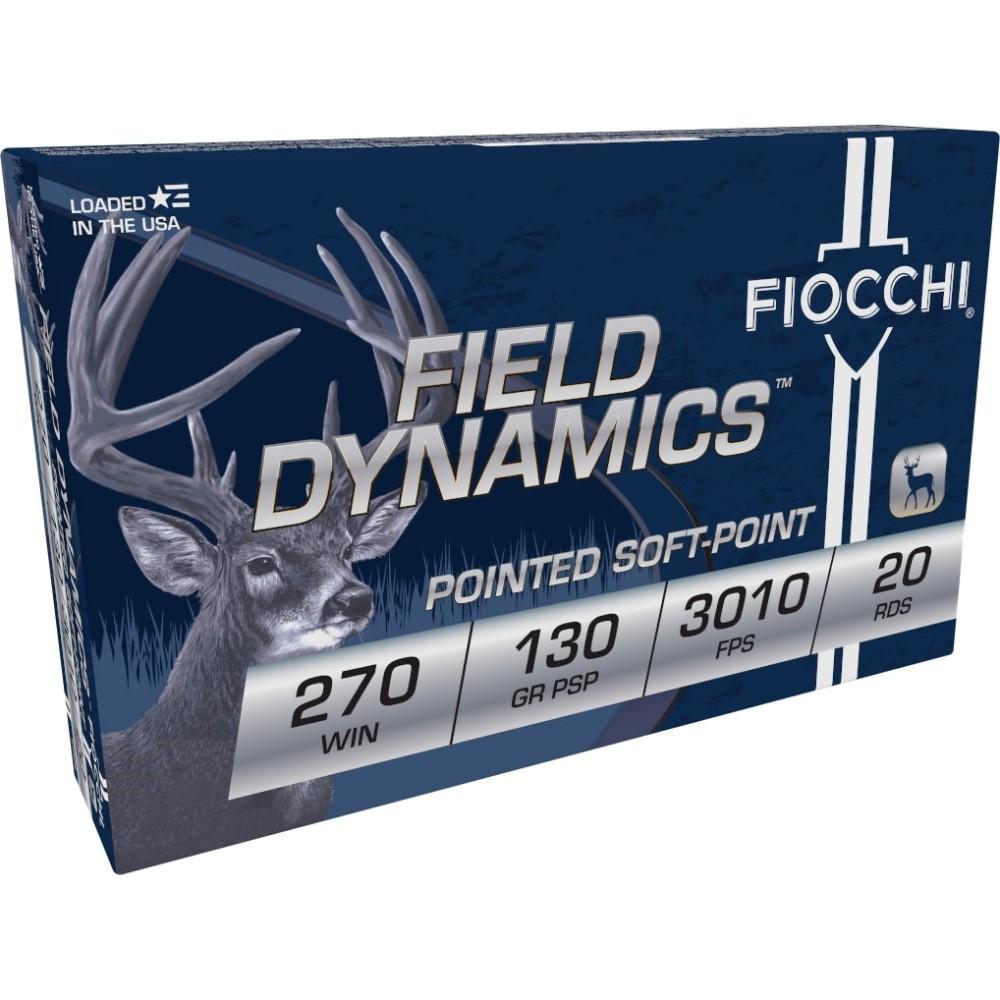 Fiocchi Field Dynamics .270 Winchester 130 gr, 20-Round Box