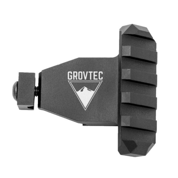 GrovTec 45 Degree Offset Picatinny Angled Rail, Black
