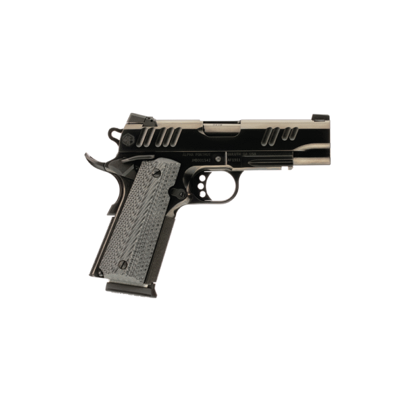 Alpha Foxtrot 1911 Pistol, 9mm, 4.25-Inch, Polished DLC, 9-Round