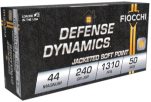 FIOCCHI 44 MAGNUM 240 GR JSP
