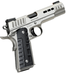 Kimber 1911 Rapide Frost Pistol, 9mm, 5-Inch, Silver, 9-Round