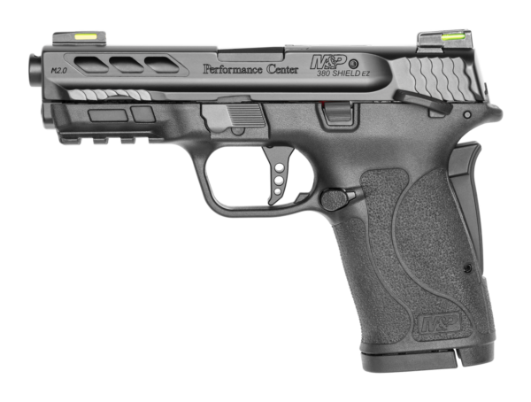SMITH & WESSON PC M&P 380 SHIELD EZ PRTD BLK 380ACP 3.75" 8RD MA COMPLIANT
