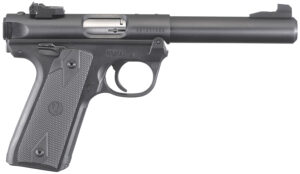RUGER MARK IV 22/45 5.5" BULL BBL, BLUED 2-10RD MAGS CA COMPLIANT
