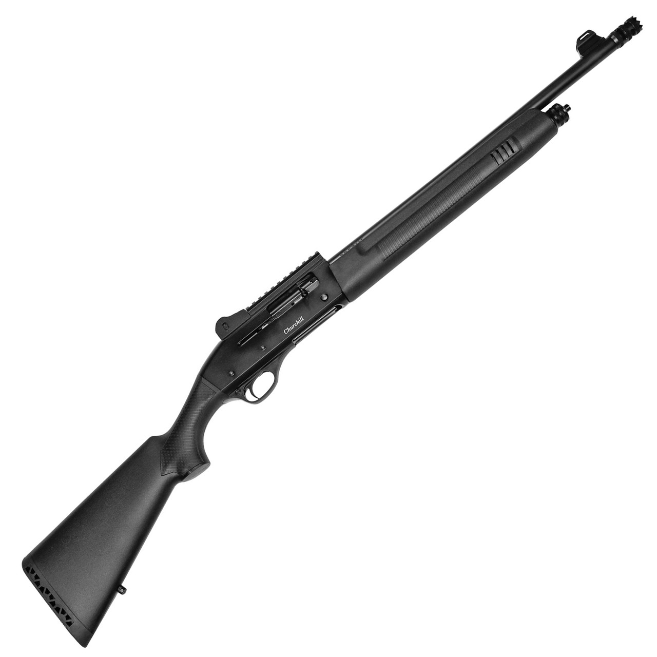 Akkar Churchill 220 Tactical Semi-Auto Shotgun, 20 Gauge, 18.5-Inch