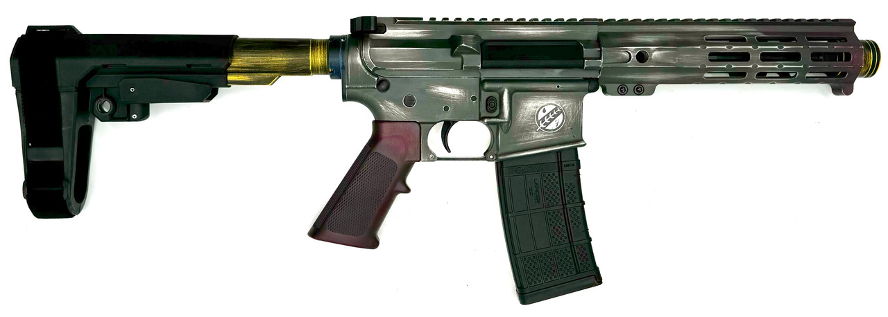 image full 6767 13ce5ccb710a5a82314255dfb9ba6be9.jpg ZEUS ARMS AETHER BOBA FETT 5.56 PISTOL 7.5" SBA3 BRACE 1-30RD MAG