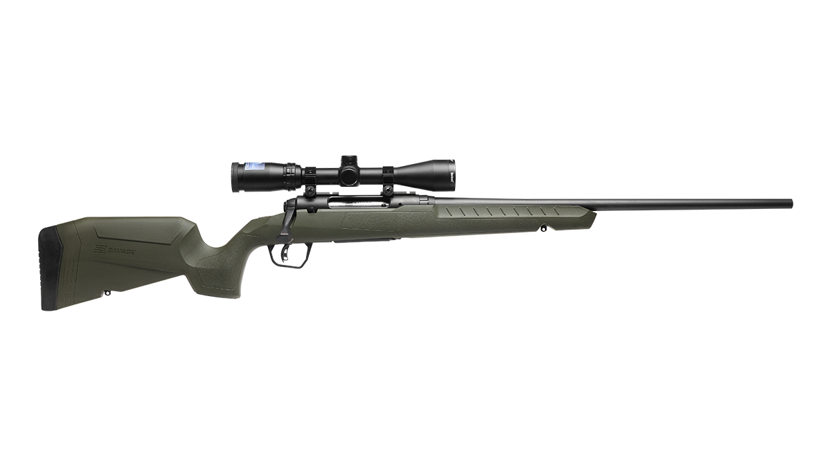 Savage Axis 2 XP Compact Rifle with Scope, .308 Winchester, 20-Inch Barrel, OD Green, 4-Round