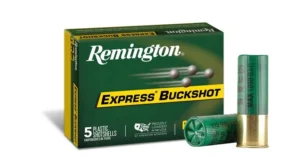 REMINGTON 12GA 2-3/4IN 9PEL 00 5 RD/BX 50 BX/CS