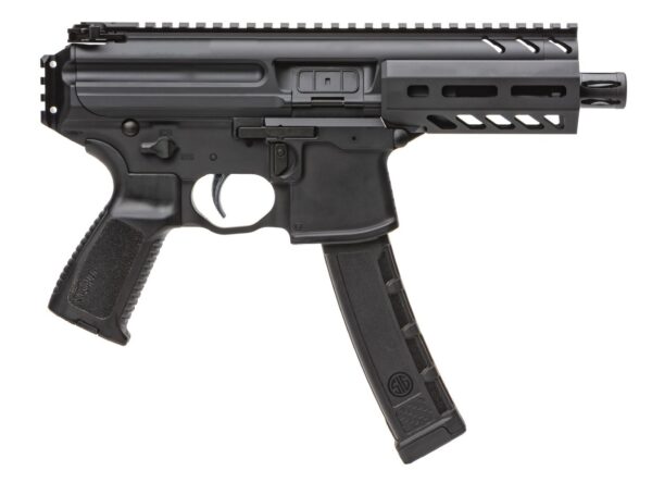 SIG SAUER OFF DUTY MPX 9MM PISTOL 4.5" BLACK 1-35RD MAG-NO BRACE-- LE ONLY