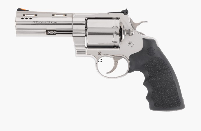 Colt Kodiak Revolver, .44 Magnum, 4.25-Inch Barrel, Stainless, Hogue Grip