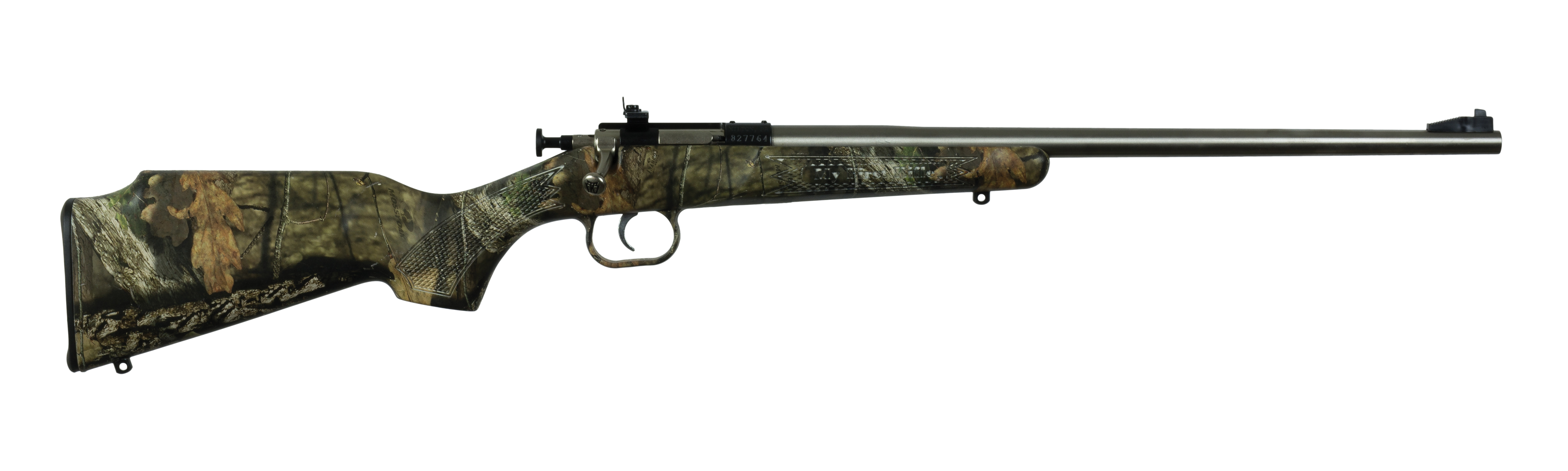 Davey Crickett Stainless Break-Up Camo .22 LR Youth Rifle