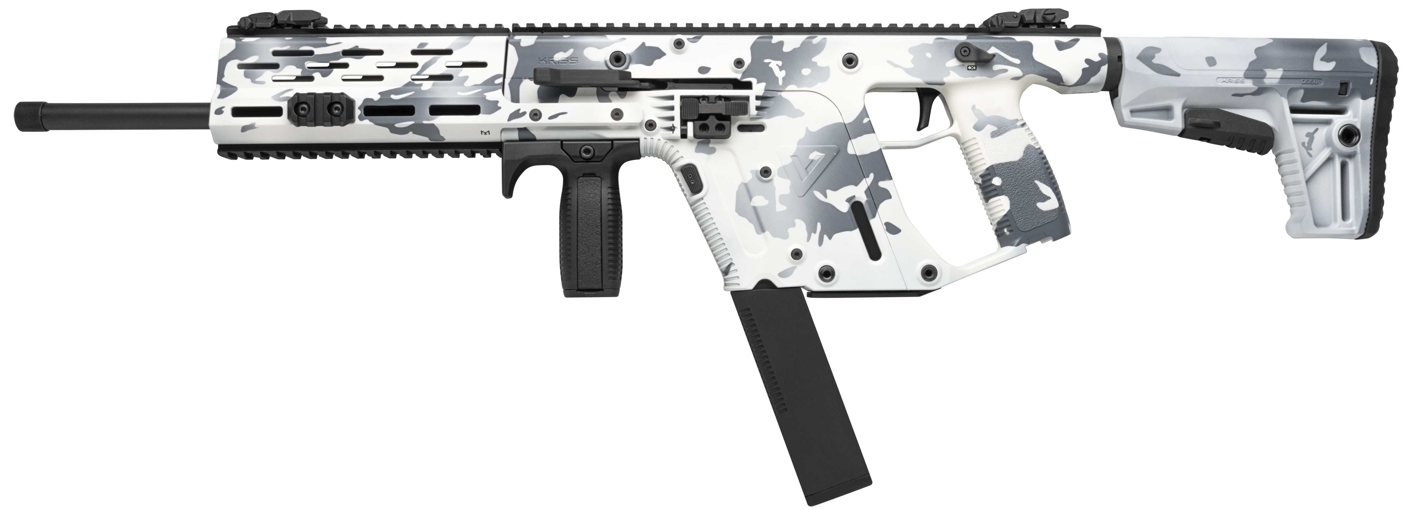 Kriss Vector CRB-E Rifle, .22 LR, 16-Inch, Alpine White, 30-Round