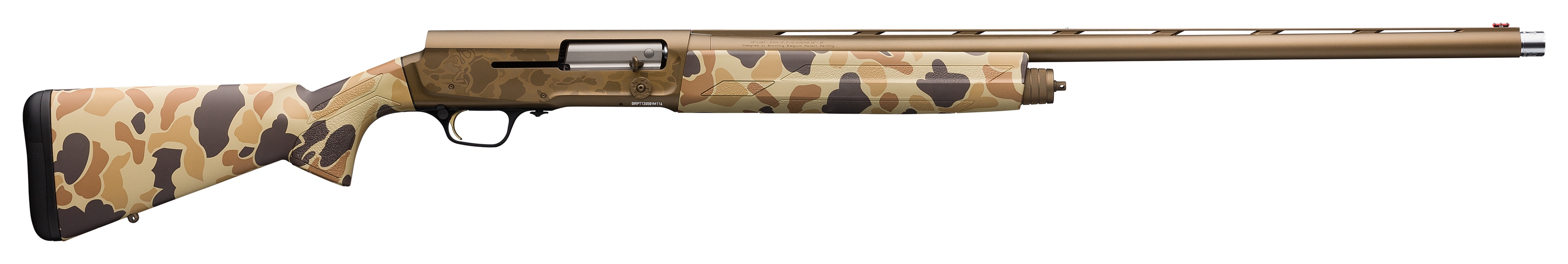 Browning A5 Wicked Wing Vintage Tan Shotgun, 12 Gauge, 3.5-Inch, 26-Inch, 4-Round