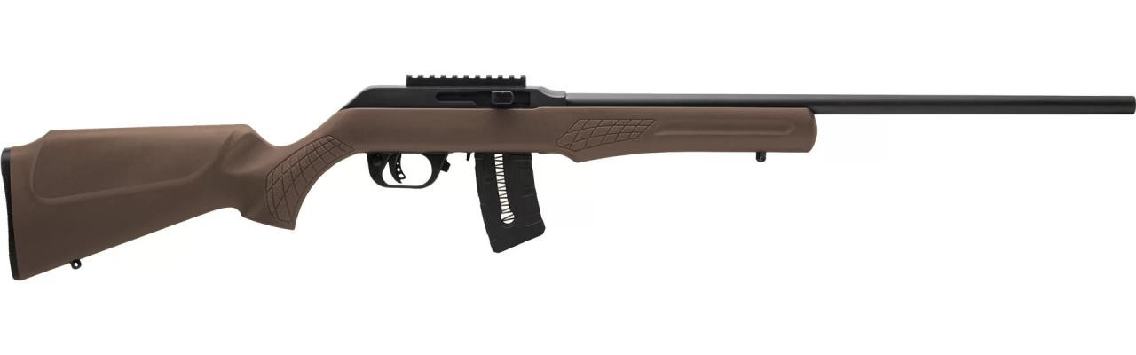 Rossi RS22 Rifle, .22 WMR, 21-Inch Barrel, Black/Brown