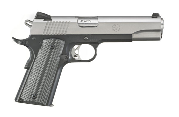 Ruger SR1911 Pistol, .45 ACP, 5-Inch, Stainless/G10, 8-Round