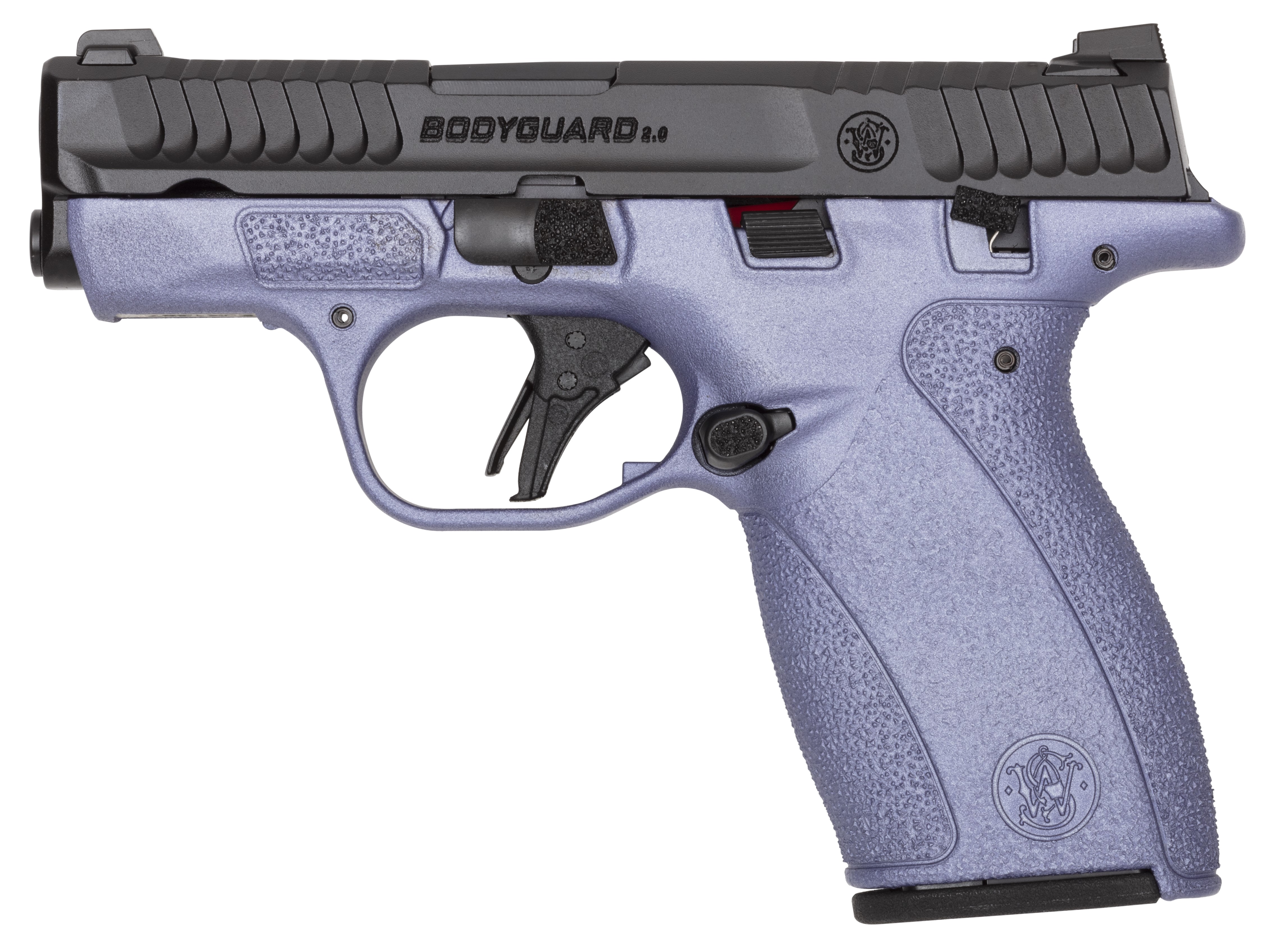 Smith & Wesson Bodyguard 2.0 Pistol, .380 ACP, Orchid, Tritium Sight, 12-Round