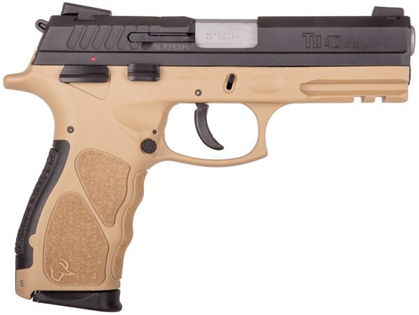 Taurus TH40 Pistol, .40 S&W, Black/FDE, 4.3-Inch, 15-Round