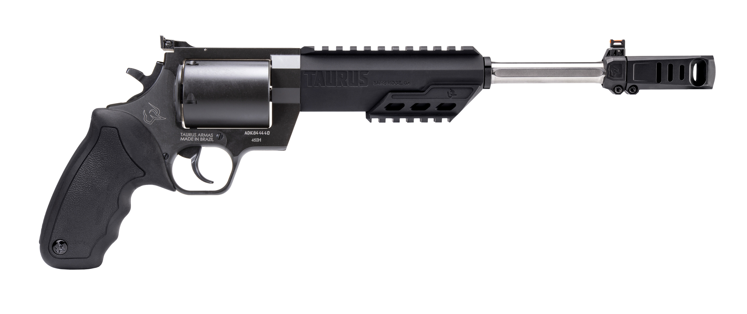 Taurus Raging Hunter Revolver, .460 S&W Magnum, 10.5-Inch Barrel, Black
