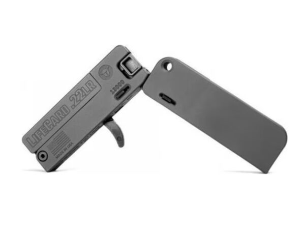 Trailblazer LifeCard Single Shot Pistol, .22 LR, Black/Grey