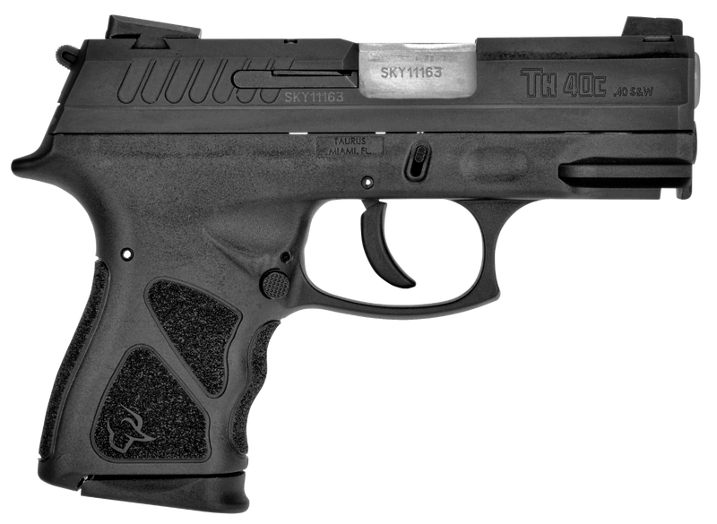 Taurus TH40 Compact Pistol, .40 S&W, Black, 3.5-Inch, 15-Round