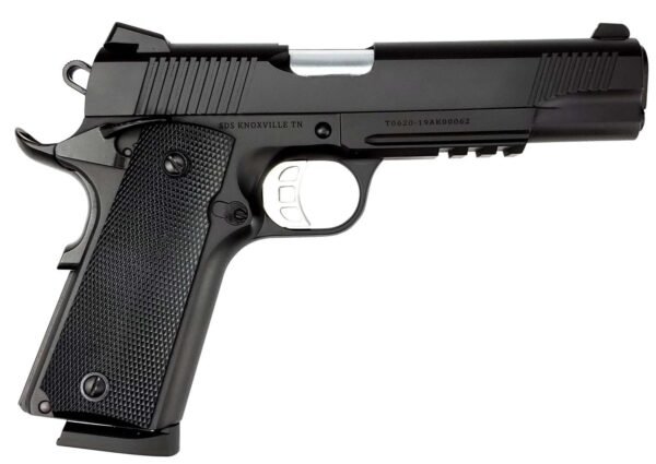 Tisas 1911 Duty Pistol, .45 ACP, Black, 5-Inch Rail, 8-Round