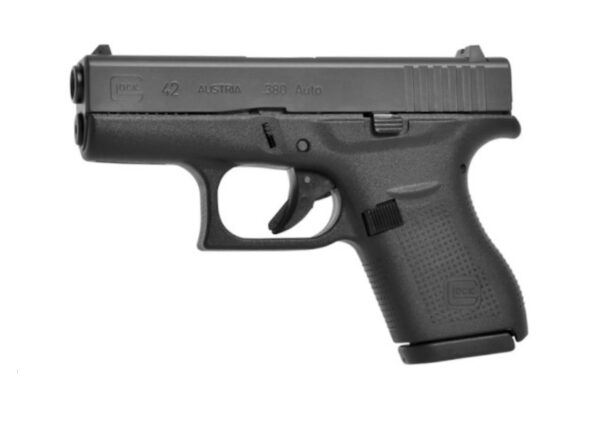 Glock 42 G3 Pistol, .380 ACP, 3.25-Inch, Black, 6-Round