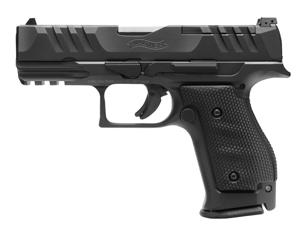 Walther PDP SF Compact Pistol, 9mm, 4-Inch, 15+1, Optic Ready