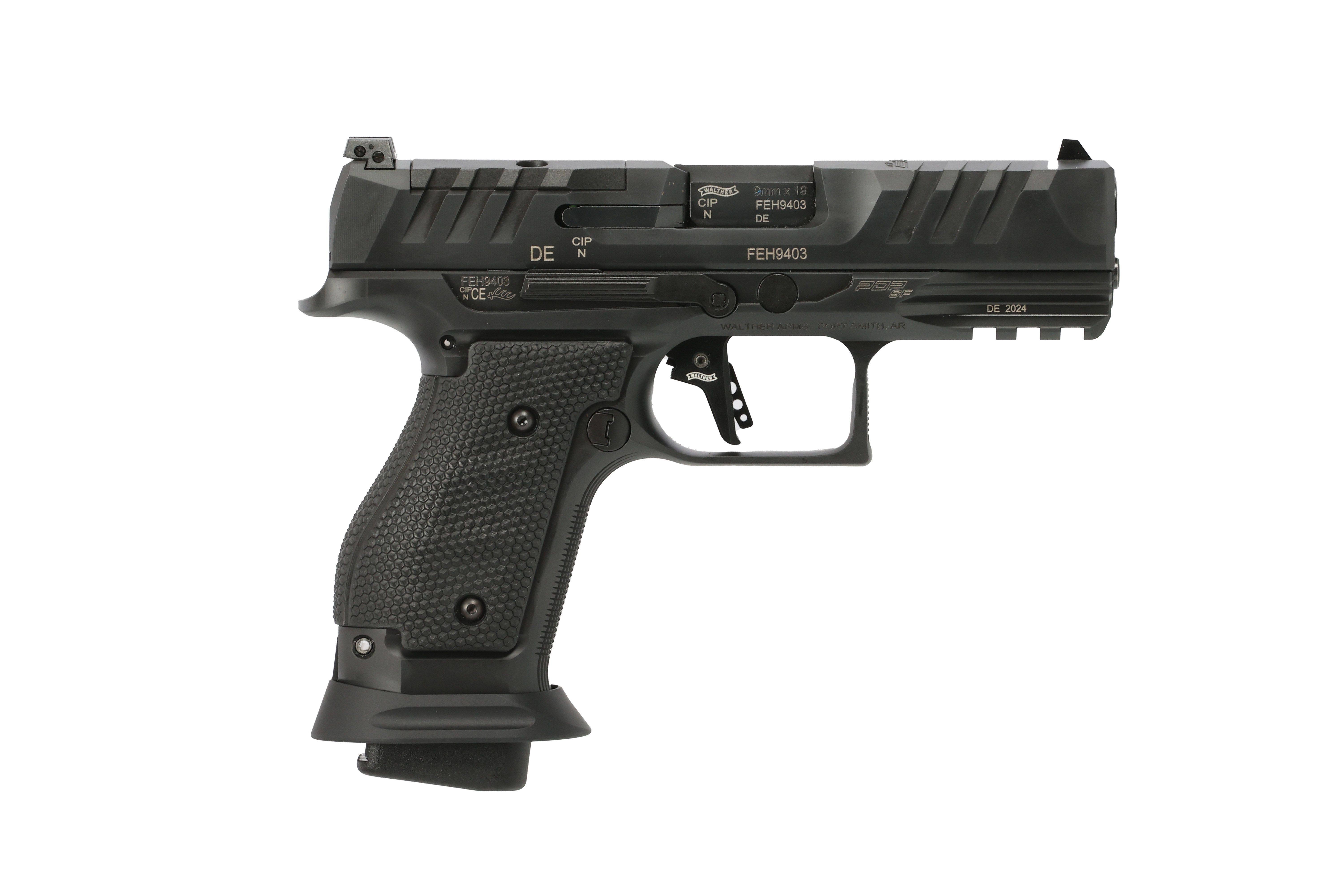 Walther PDP SF Compact Pro Pistol, 9mm, 4-Inch, Optic Ready, 18-Round