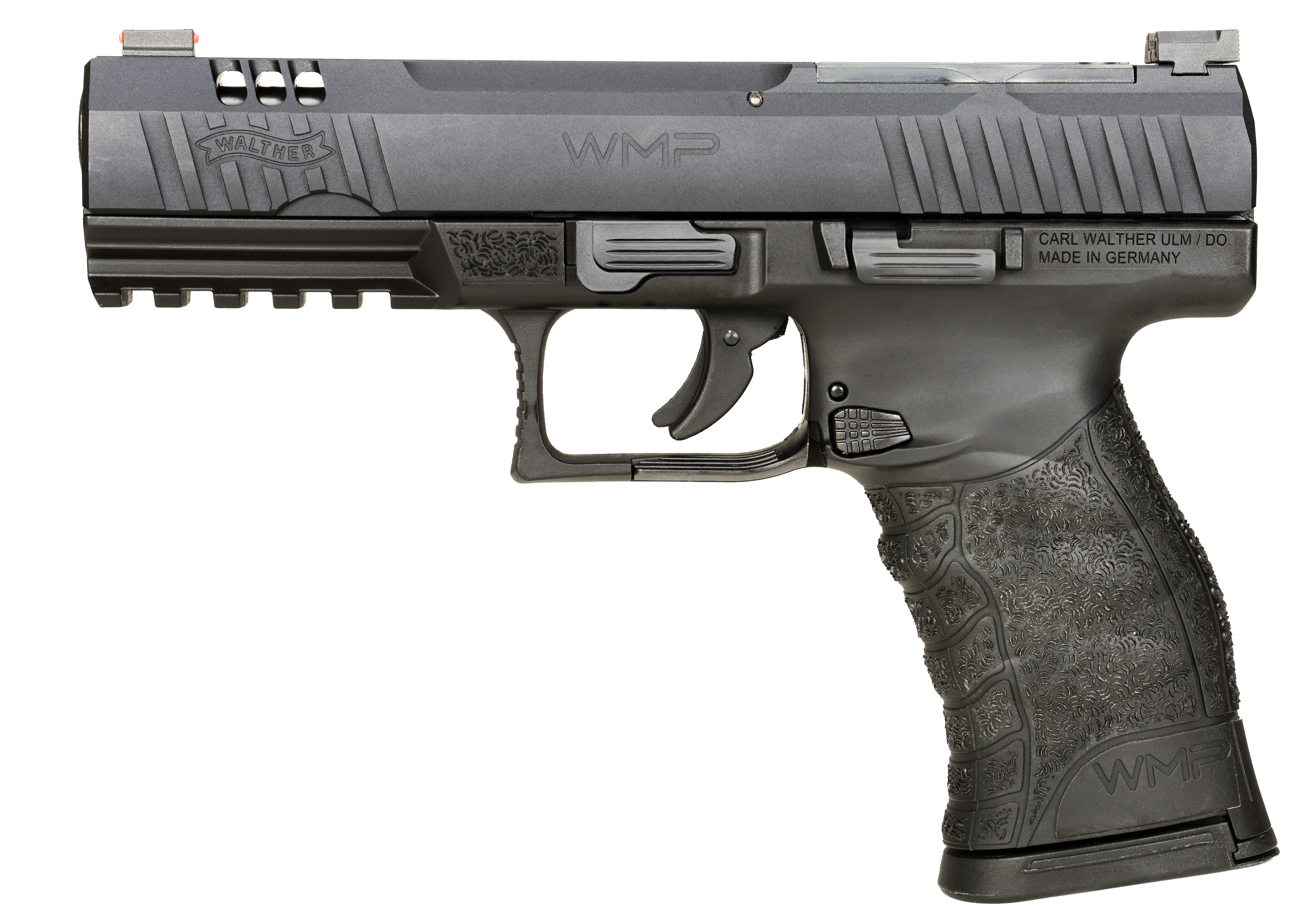 Walther WMP Pistol, .22 WMR, 4.3-Inch Barrel, Optics Ready