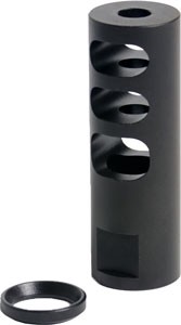 YHM LOW PROFILE MUZZLE BRAKE - 5.56MM FOR 1/2X28 THREADS - additional view