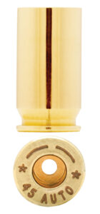 Starline Brass 45AEUP100 Unprimed Cases 45 ACP Handgun Brass 100 Per Bag