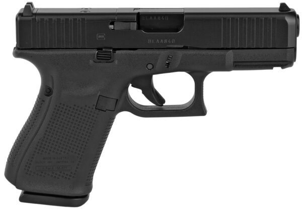 Glock 19 Gen5 MOS Compact Pistol, 9mm, 4.02-Inch, 15-Round