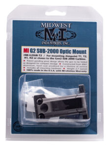 Midwest Industries MIG2SUBT2 Gen2 Sub 2000 Mini Optic Mount Matte Black
