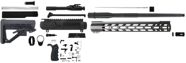 TacFire AR-10 Rifle Build Kit, 308 Win, 18 Inch Barrel, Black Nitride, Sports South Exclusive