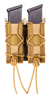 High Speed Gear TACO Double Pistol Mag Pouch, Coyote