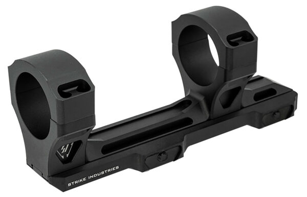 Strike Industries Adjustable Scope Mount/Ring Combo, Black Anodized