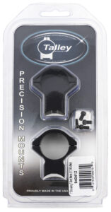 Talley 940412 Scope Mount/Ring Combo Black Anodized Aluminum 1" Tube Browning T-Bolt Medium Rings 0 MOA