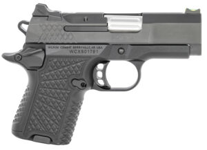 Wilson Combat SFX9 Sub-Compact Pistol, 9mm, 3.25-Inch Barrel, Black DLC, 15-Round