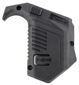 Recover Tactical MG4501 Angled Mag Pouch Double Stack, Black Polymer, 45 ACP/10mm Auto, Compatible w/ Glock