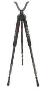 Bog-Pod 1100485 Havoc Tripod 22-50" High Veil Alpine Green Aluminum