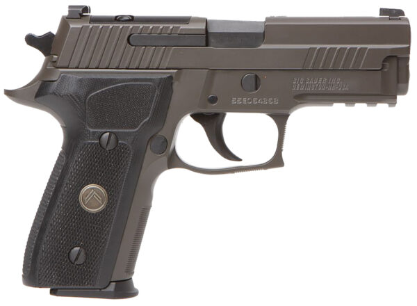 Sig Sauer 226R9LEGIONSAOR2 P226 Full Size Legion SAO 9mm Luger 10+1 4.40", Gray Elite Cerakote, Picatinny Rail Frame, Optic Cut Slide, Black G10 Grip, Flat Trigger, X-Ray Sights